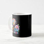 Autismus-Bewusstsein Kaffeetasse (Vorderseite Links)