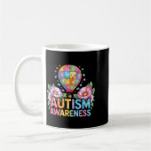 Autismus-Bewusstsein Kaffeetasse (Links)