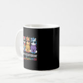 Autismus-Bewusstsein Kaffeetasse (Vorderseite Links)