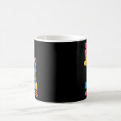Autismus-Bewusstsein Kaffeetasse (Mittel)