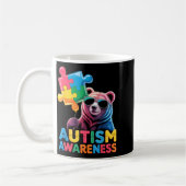Autismus-Bewusstsein Kaffeetasse (Links)