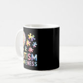 Autismus-Bewusstsein  Kaffeetasse (Vorderseite Links)