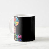Autismus-Bewusstsein  Kaffeetasse (Vorderseite Links)