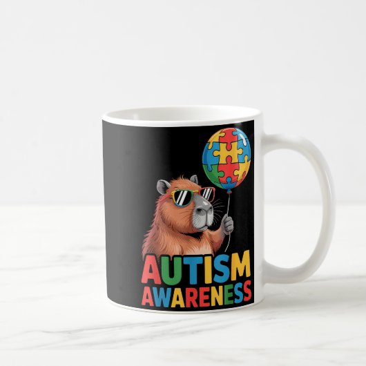 Autismus-Bewusstsein Kaffeetasse (Rechts)