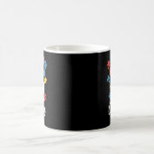 Autismus-Bewusstsein Kaffeetasse (Mittel)