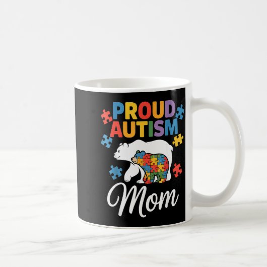Autismus-Bewusstsein Kaffeetasse (Rechts)
