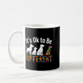 Autismus-Bewusstsein Kaffeetasse (Links)