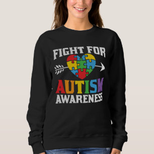 Autismus-Bewusstsein Kampf Für Autismus-Bewusstsei Sweatshirt