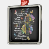 Autismus Bewusstsein, kann ich mir nur vorstellen Ornament Aus Metall (Links)