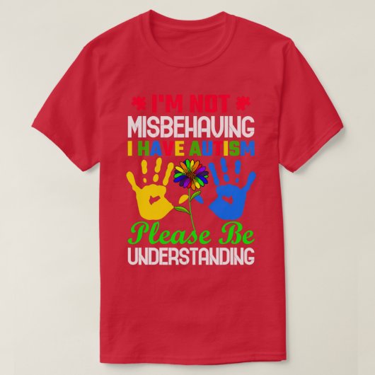 Autismus Bewusstsein Kinder Autistische Junge Mädc T-Shirt (Design vorne)