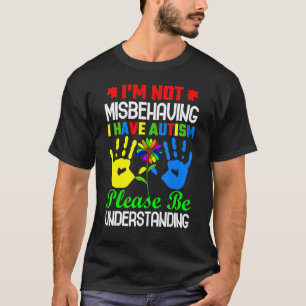 Autismus Bewusstsein Kinder Autistische Junge Mädc T-Shirt
