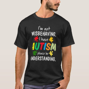 Autismus Bewusstsein Kinder, die ich nicht falsch T-Shirt