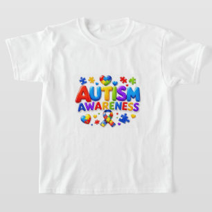 Autismus-Bewusstsein Kinder Unisex T-Shirt