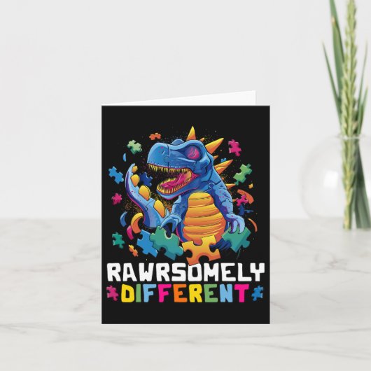 Autismus Bewusstsein Kleinkind Embrace Differenzen Karte (Vorderseite)