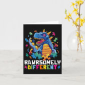 Autismus Bewusstsein Kleinkind Embrace Differenzen Karte (Gelbe Blume)