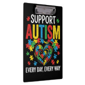 Autismus-Bewusstsein Klemmbrett (Rechts)