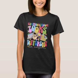 Autismus-Bewusstsein Kommunikation sieht für T-Shirt
