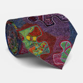 Autismus-Bewusstsein Krawatte (Gerollt)