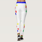 Autismus-Bewusstsein - Leggings (Rückseite)