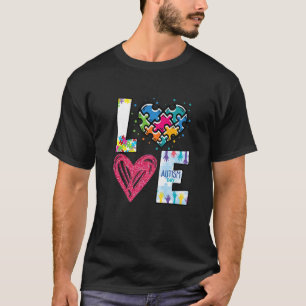 Autismus Bewusstsein Liebe Autismus Mamas SPED Leh T-Shirt