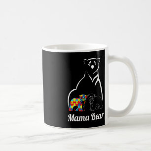 Autismus Bewusstsein Mama Bären Mama Autistisches Kaffeetasse