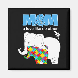 Autismus-Bewusstsein Mama Liebe Stolzer Autistisch Magnet