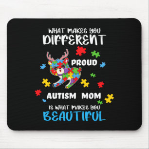 Autismus-Bewusstsein Mama Stolz Mutter Autistische Mousepad