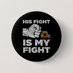 Autismus Bewusstsein Mama Vater Eltern Autistische Button