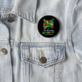 Autismus Bewusstsein Männer Kinder Jungen Autismus Button (Beispiel)