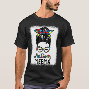 Autismus-Bewusstsein Meema Unordentlicher Knoten G T-Shirt