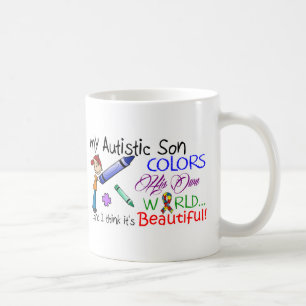 Autismus-Bewusstsein - mein Sohn! Kaffeetasse