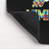 Autismus Bewusstsein Mimi Bären Puzzle Unterstützu Mousepad (Ecke)