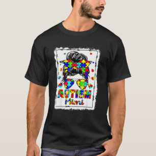 Autismus-Bewusstsein Mimi Leben Unordentlicher Dut T-Shirt