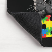 Autismus-Bewusstsein Mousepad (Ecke)