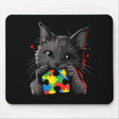Autismus-Bewusstsein Mousepad (Vorne)