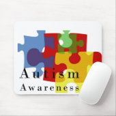 Autismus-Bewusstsein Mousepad (Mit Mouse)