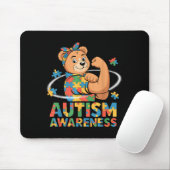 Autismus-Bewusstsein Mousepad (Mit Mouse)