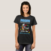 Autismus-Bewusstsein Mutter Mutterliebe Stolz Auti T-Shirt (Vorne ganz)