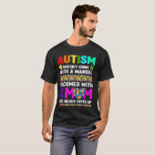Autismus-Bewusstsein Muttermutter Liebe Unterstütz T-Shirt (Vorne ganz)