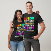 Autismus-Bewusstsein Muttermutter Liebe Unterstütz T-Shirt (Unisex)