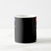 Autismus-Bewusstsein Mutterziege Unterschiedliche Kaffeetasse (Mittel)