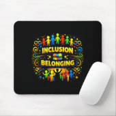 Autismus-Bewusstsein neurodivergente Inklusion bed Mousepad (Mit Mouse)