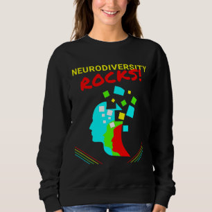 Autismus Bewusstsein Neurodivergenz Gestein Sweatshirt