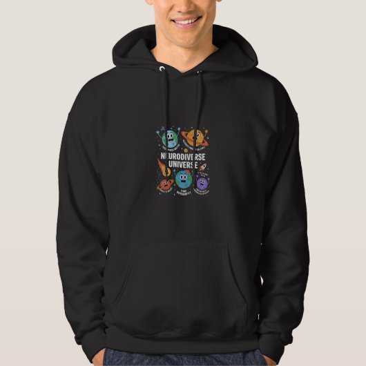 Autismus-Bewusstsein Neurodiversität Lehrer Hoodie (Vorderseite)