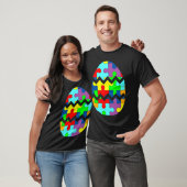Autismus Bewusstsein Niedlich Ostern Ei T-Shirt (Unisex)