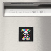 Autismus Bewusstsein Panda Puzzle Pieces Farben Ge Magnet (In Situ (Geschirrspüler))