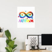 Autismus-Bewusstsein Poster (Heimbüro)
