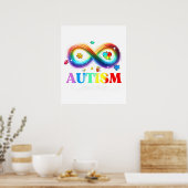 Autismus-Bewusstsein Poster (Küche)