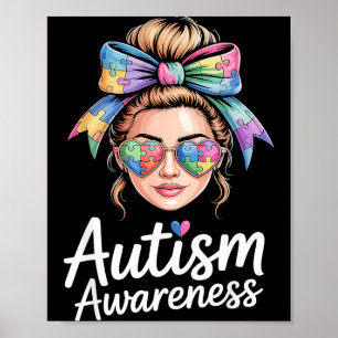 Autismus-Bewusstsein Poster