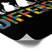 Autismus-Bewusstsein  Poster (Ecke)